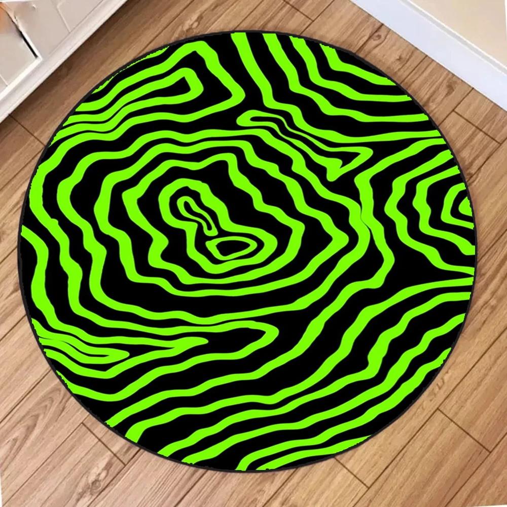 Large Round Mat Green Swirl Floor Soft Perfect Carpet for Bathroom Bedroom Kitchen Living Room Ideal and Home Decorations Rug Diameter 60cm
Large Round Mat Green Swirl Floor Soft Perfect Carpet for Bathroom Bedroom Kitchen Living Room Ideal and Home Decorations Rug Diameter 60cm