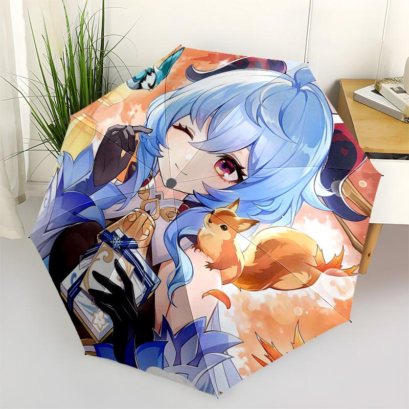 1pc Outdoor Umbrella with Anime Character Design - Automatic Opening/Closing, Portable 3-Fold Design, 8-Rib Iron Frame, Perfect Gift for Fans, Tr
1pc Outdoor Umbrella with Anime Character Design - Automatic Opening/Closing, Portable 3-Fold Design, 8-Rib Iron Frame, Perfect Gift for Fans, Tr