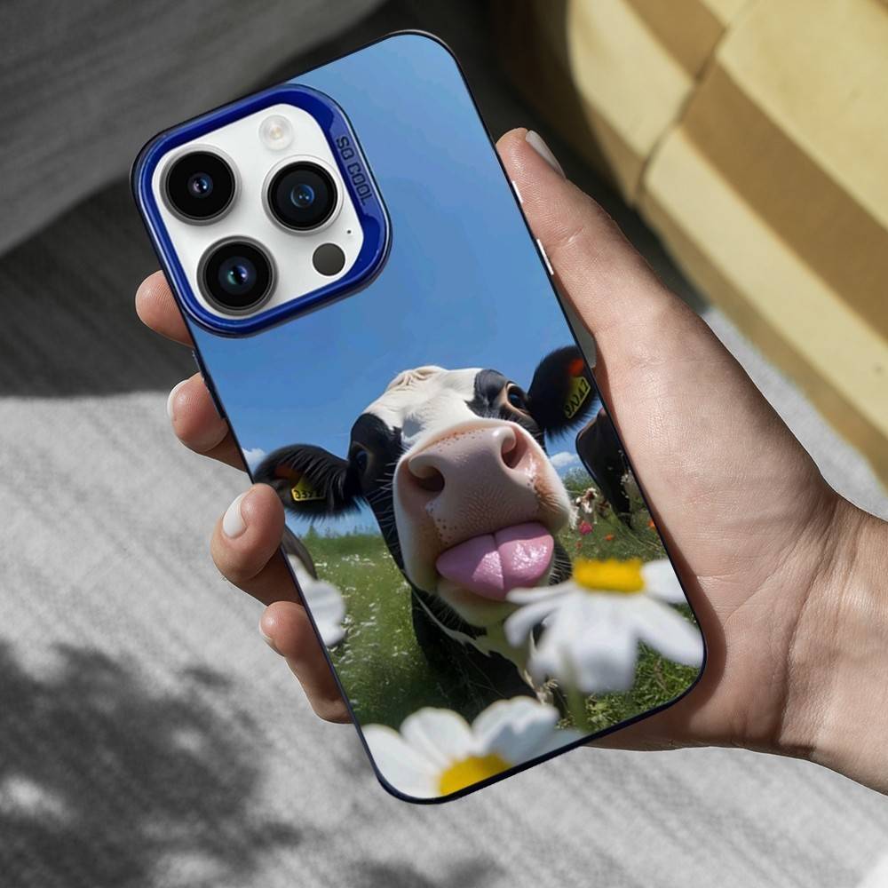 Cute Animal Dairy Cow Phone Case For iPhone 16,15,14,13,12,11,Mini,Pro,SE,XS,MAX Blue Matte Silicone Cover iPhone11PRO
Cute Animal Dairy Cow Phone Case For iPhone 16,15,14,13,12,11,Mini,Pro,SE,XS,MAX Blue Matte Silicone Cover iPhone11PRO