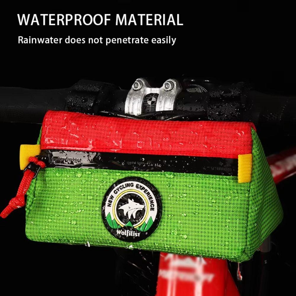 Storage Bike Handlebar Bag Polyester Bike Triangle Head Bag Bicycle Accessories синій
Storage Bike Handlebar Bag Polyester Bike Triangle Head Bag Bicycle Accessories синій