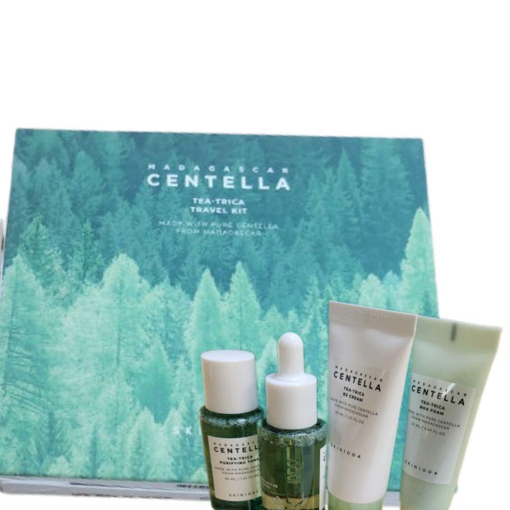 SKIN1004 - Madagascar Centella Tea-Trica Travel Kit 4 pcs (20ml + 30ml + 30ml + 30ml)
SKIN1004 - Madagascar Centella Tea-Trica Travel Kit 4 pcs (20ml + 30ml + 30ml + 30ml)