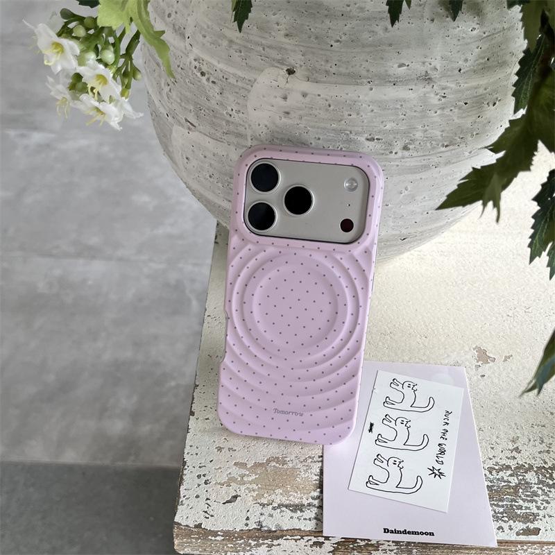 Wave Pattern Magnetic Stand Case for iPhone 17 / 16 Pro Max / 15 / 14 - Shell, Polka Dot, Lily Flower Design iPhone 15
Wave Pattern Magnetic Stand Case for iPhone 17 / 16 Pro Max / 15 / 14 - Shell, Polka Dot, Lily Flower Design iPhone 15
