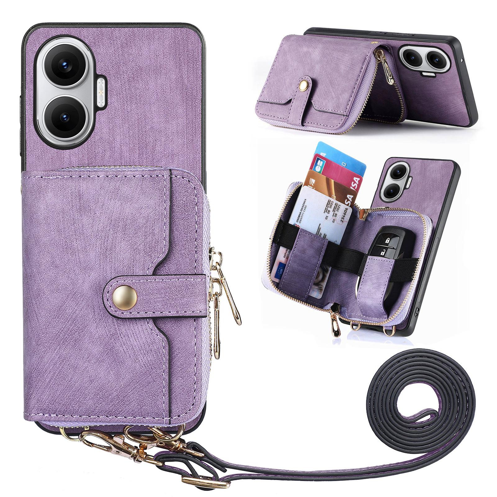 For Xiaomi Redmi Turbo 4 Pro 5G PU Leather Phone Back Cover with Zipper Card Holder and Long Strap
For Xiaomi Redmi Turbo 4 Pro 5G PU Leather Phone Back Cover with Zipper Card Holder and Long Strap