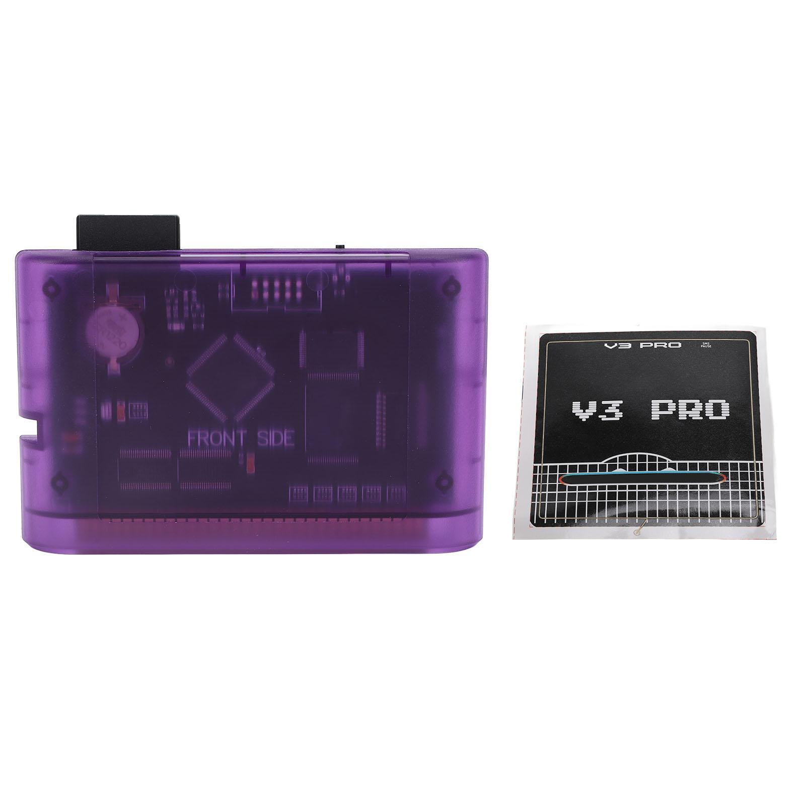 Игровой картридж для Mega Drive V3.0 Pro 3000 в 1 Игровой картридж для игровых консолей EDMD Remix MD V3 фиолетовый
Игровой картридж для Mega Drive V3.0 Pro 3000 в 1 Игровой картридж для игровых консолей EDMD Remix MD V3 фиолетовый