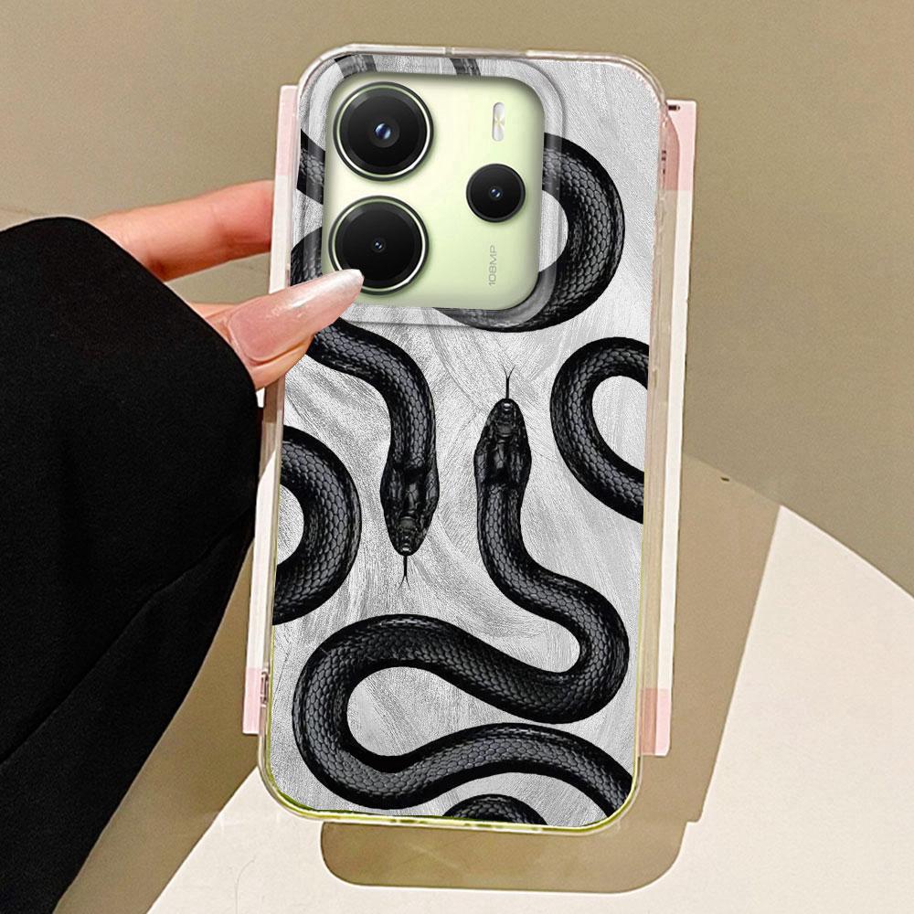 Gold Snake Print Feather Texture Phone Case for Xiaomi Redmi 13C 14C A5 A3 A4 A3X A1 A2 Note 14 13 12 11 11S 10 Pro Shell Cover Redmi A1 білий
Gold Snake Print Feather Texture Phone Case for Xiaomi Redmi 13C 14C A5 A3 A4 A3X A1 A2 Note 14 13 12 11 11S 10 Pro Shell Cover Redmi A1 білий