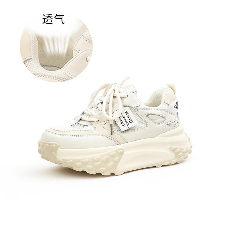 Leather dad shoes women s 2025 summer new breathable sports shoes women s heightened platform mesh shoes casual versatile running shoes 40 білий
Leather dad shoes women s 2025 summer new breathable sports shoes women s heightened platform mesh shoes casual versatile running shoes 40 білий