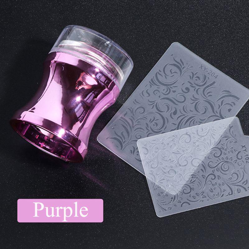 1pc Nail Art Stamper Nail Seal Silicone Transfer Large Metal Color Nail Template Special Transfer Seal фіолетовий
1pc Nail Art Stamper Nail Seal Silicone Transfer Large Metal Color Nail Template Special Transfer Seal фіолетовий