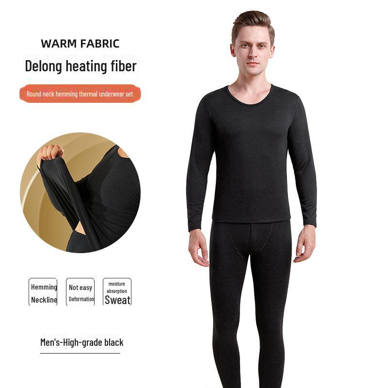 Женский и мужской комплект термобелья из немецкого бархата 2024 года — бесшовный, эластичный, с круглым вырезом, цветной, с двухсторонним начесом, осенняя одежда XL
Женский и мужской комплект термобелья из немецкого бархата 2024 года — бесшовный, эластичный, с круглым вырезом, цветной, с двухсторонним начесом, осенняя одежда XL