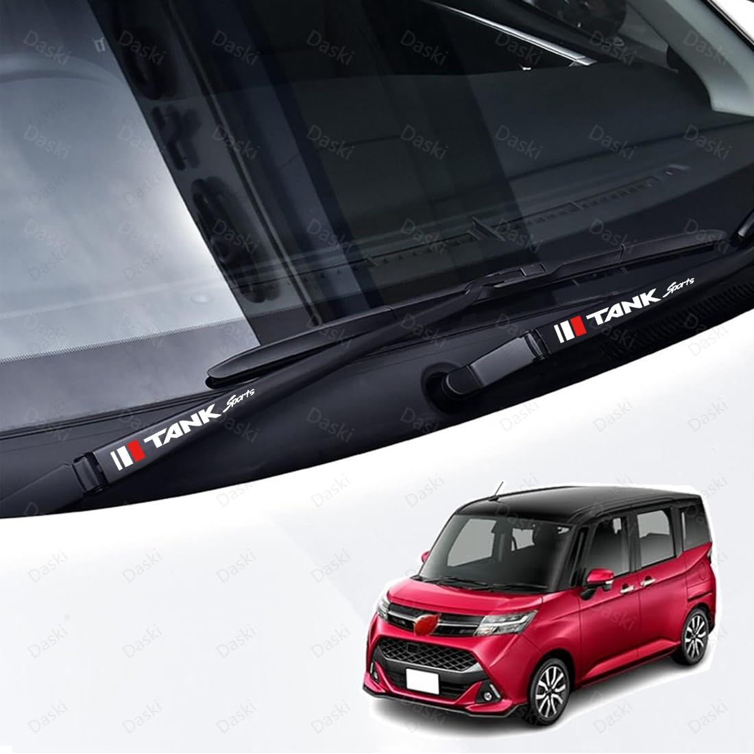 Tank Wiper Set for Left and 2 for Compatible with Tank M900A Car Decal Stickers for Door Strong Fade Stylish Car Accessory Stickers, 4-Piece (2
Tank Wiper Set for Left and 2 for Compatible with Tank M900A Car Decal Stickers for Door Strong Fade Stylish Car Accessory Stickers, 4-Piece (2