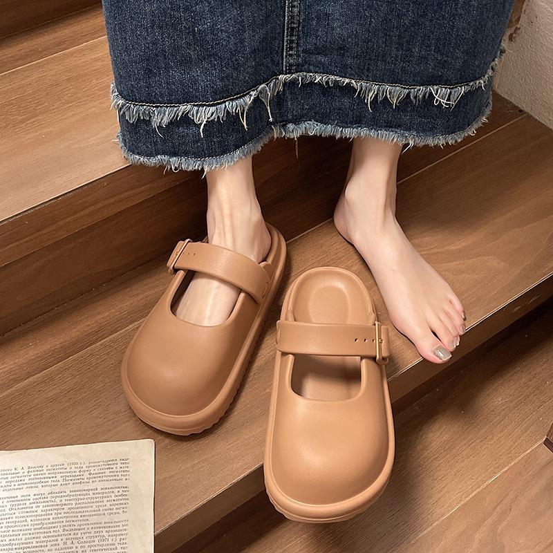 Fashion versatile Mary Jane cool slippers women s summer wear non-slip two wear bag head cool slippers beach 39-40 кофейный
Fashion versatile Mary Jane cool slippers women s summer wear non-slip two wear bag head cool slippers beach 39-40 кофейный