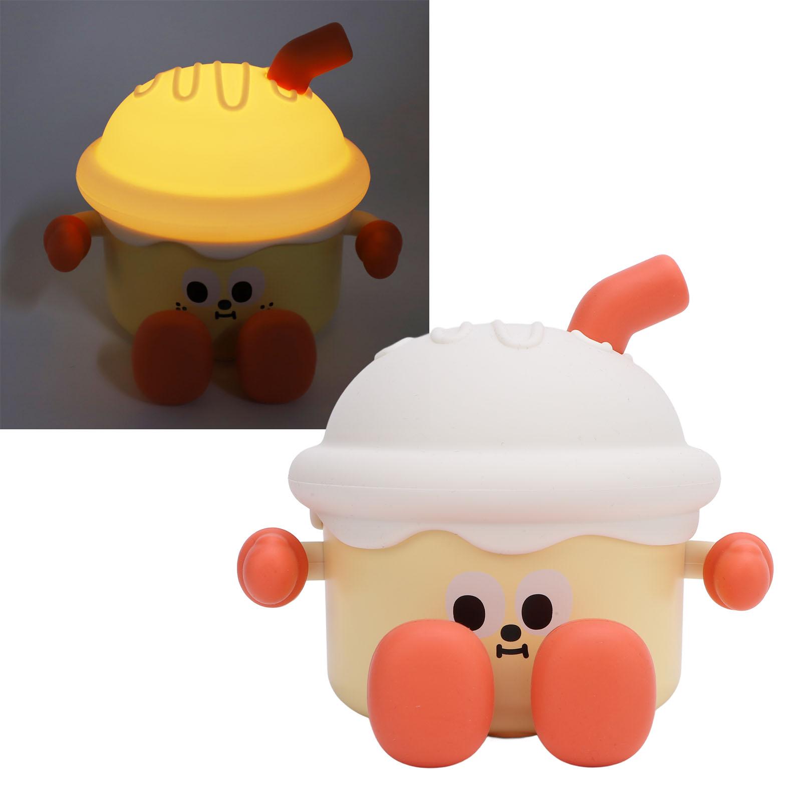 Silicone Night Light 3 Dimmable Bedside Lamp 1200mAh USB Rechargeable Cute Lamp for Kids Boys Girls Adults Bedroom Room Decor
Silicone Night Light 3 Dimmable Bedside Lamp 1200mAh USB Rechargeable Cute Lamp for Kids Boys Girls Adults Bedroom Room Decor
