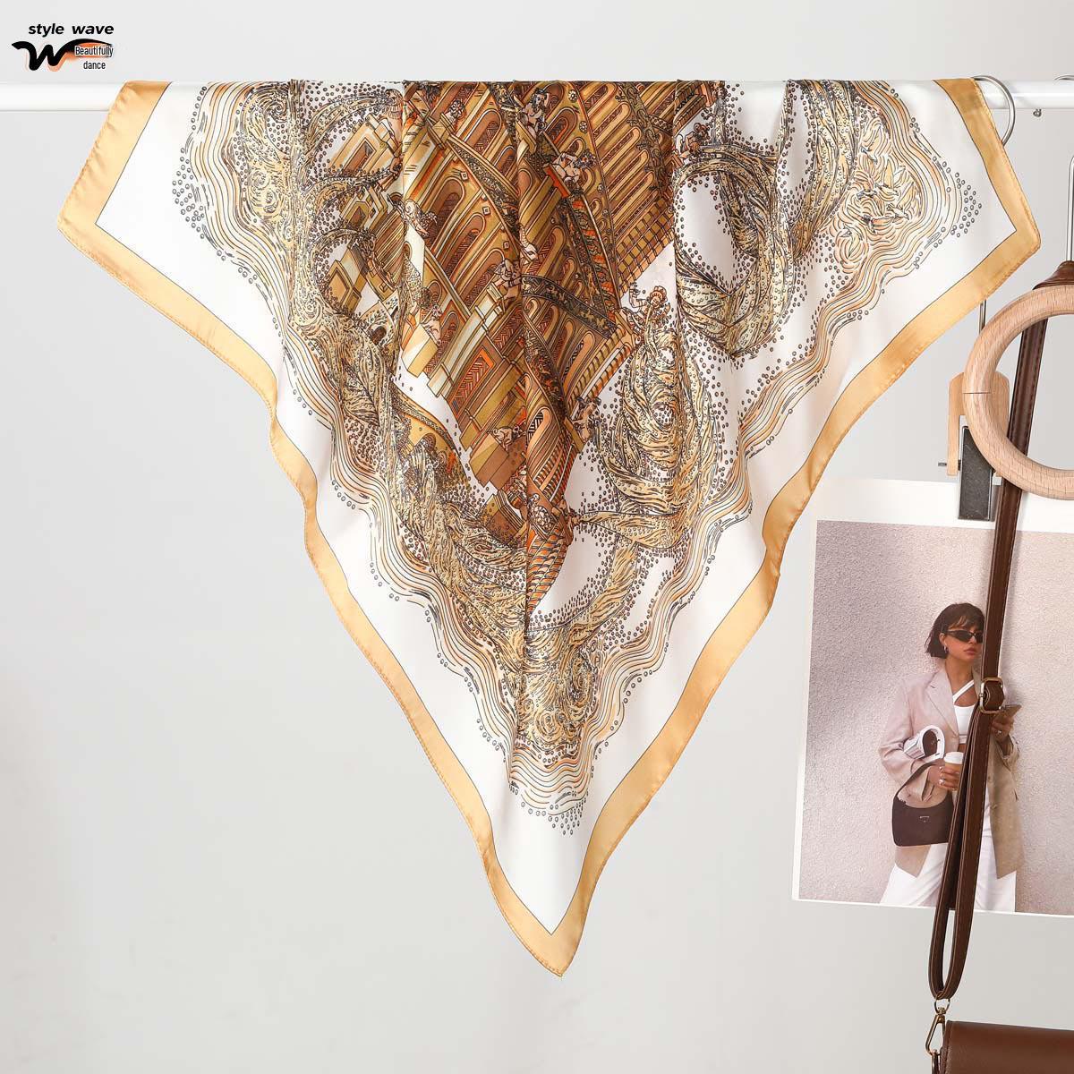 Versatile Retro Roman-Style Silk Scarf: Women s Neck and Hair Accessory 70x70cm
Versatile Retro Roman-Style Silk Scarf: Women s Neck and Hair Accessory 70x70cm