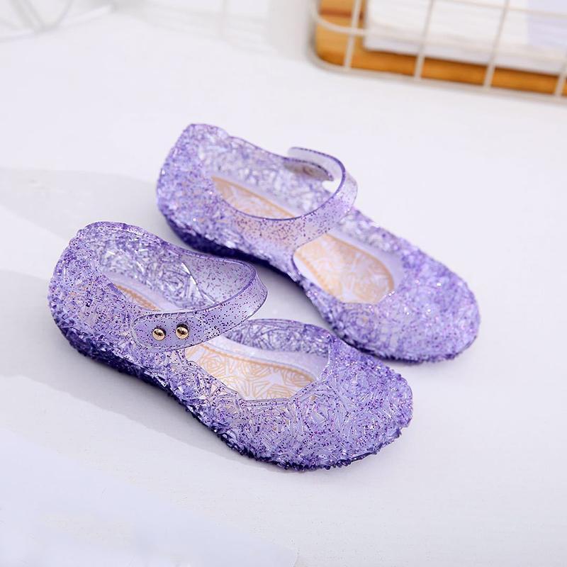 Girls Kids Summer Crystal Sandals Princess Jelly High-Heeled Clogs Shoes Princess Cosplay Party Dance Shoes 26
Girls Kids Summer Crystal Sandals Princess Jelly High-Heeled Clogs Shoes Princess Cosplay Party Dance Shoes 26