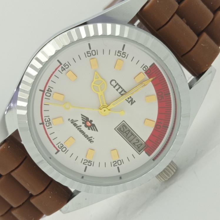 REFURBISHED CITIZEN AUTOMATIC 8200 JAPAN MENS WHITE DIAL WATCH 009-a413204-2 Sku009-a413204
REFURBISHED CITIZEN AUTOMATIC 8200 JAPAN MENS WHITE DIAL WATCH 009-a413204-2 Sku009-a413204