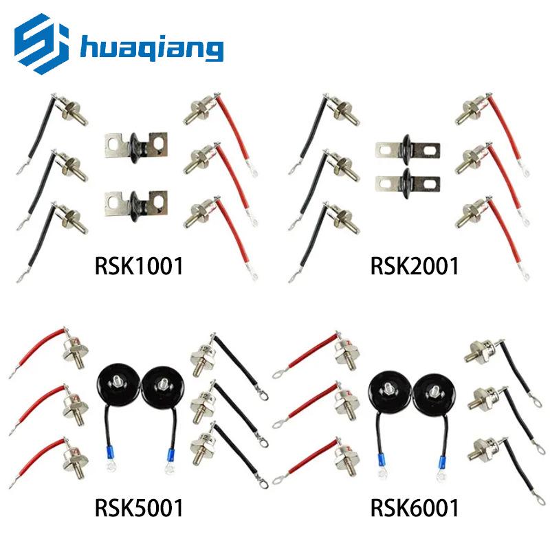 Brushless Generator Diode Accessories ZX25A-12, ZX70A-12, ZX40A-12 Rotating Rectifier Diodes RSK1001
Brushless Generator Diode Accessories ZX25A-12, ZX70A-12, ZX40A-12 Rotating Rectifier Diodes RSK1001