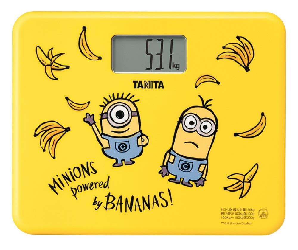 Tanita Weight Scale Minion Yellow MI01 Lightweight Compact B5 Size Type HD-UN Step-on жовтий
Tanita Weight Scale Minion Yellow MI01 Lightweight Compact B5 Size Type HD-UN Step-on жовтий