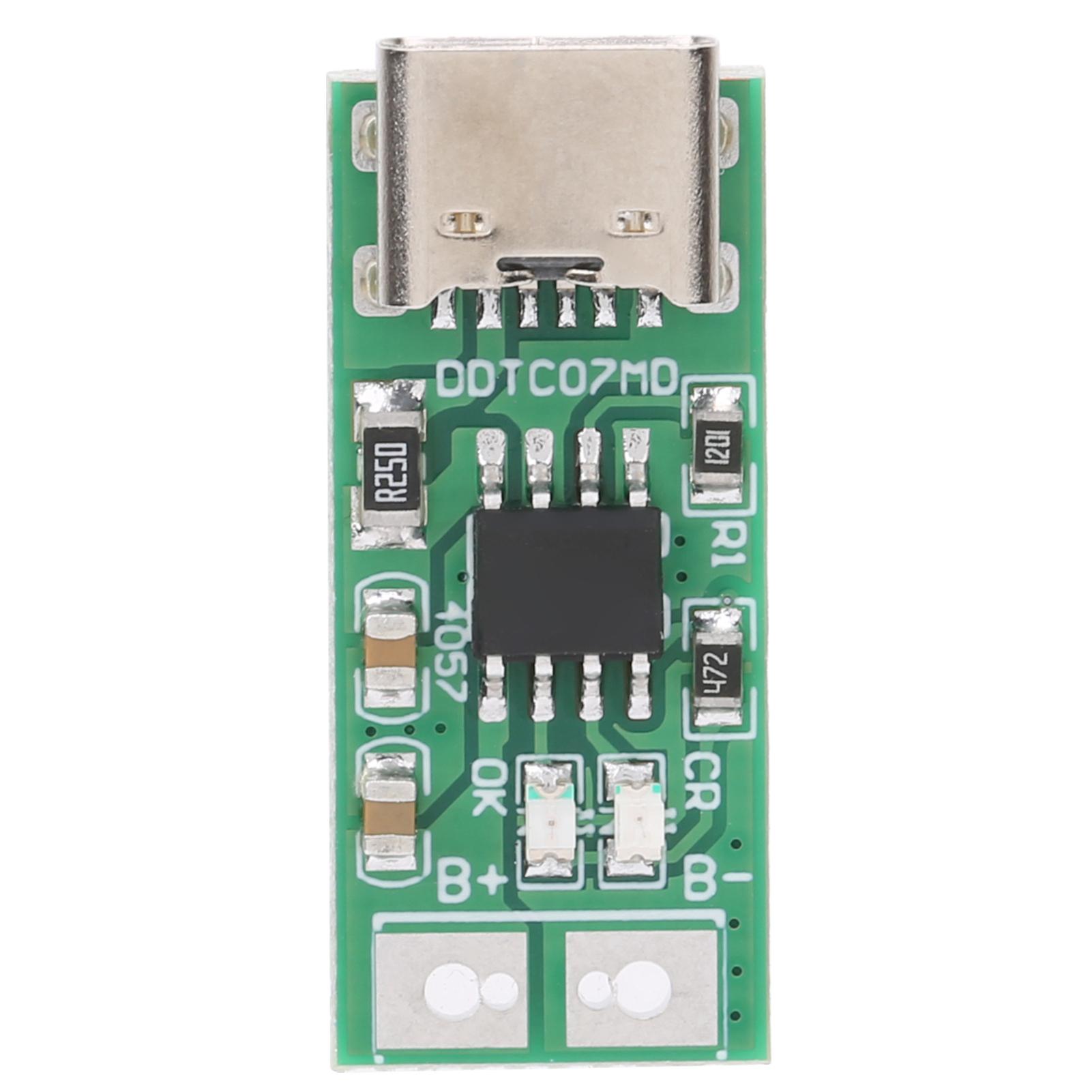 2 шт. Модуль зарядного пристрою TypeC 5V4.2V LiIon LiPolymer 3.7V 18650 Батарея мобільного телефону DDTCO7MD
2 шт. Модуль зарядного пристрою TypeC 5V4.2V LiIon LiPolymer 3.7V 18650 Батарея мобільного телефону DDTCO7MD