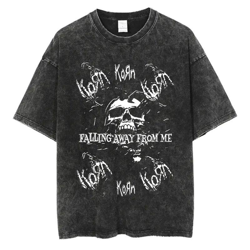100% Cotton Washed Tshirts Hip Hop Retro Punk Gothic Print T-Shirts Harajuku Casual Vintage Men Women Short Sleeve Top Tee S
100% Cotton Washed Tshirts Hip Hop Retro Punk Gothic Print T-Shirts Harajuku Casual Vintage Men Women Short Sleeve Top Tee S