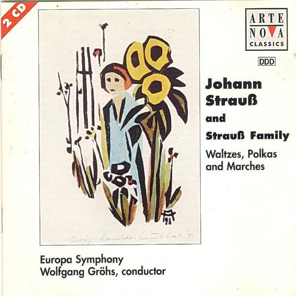 CD JOHANN STRAUSS SR., JOHANN STRAUSS - Waltzes, Polkas And Marches 74321433092 Arte Nova Class 1997 Europe Classical Used
CD JOHANN STRAUSS SR., JOHANN STRAUSS - Waltzes, Polkas And Marches 74321433092 Arte Nova Class 1997 Europe Classical Used