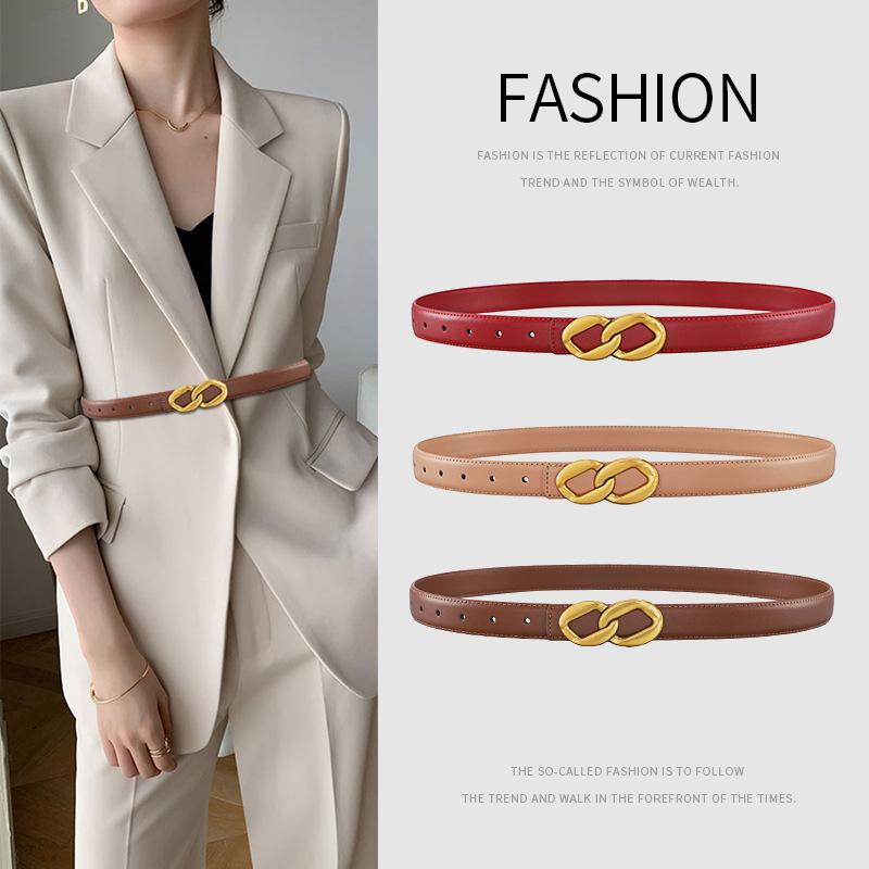 Women S 8-Character Retro Smooth Buckle Cowhide Belt Women S Tide Decorative Denim Suit Belt Women 110cm помаранчевий
Women S 8-Character Retro Smooth Buckle Cowhide Belt Women S Tide Decorative Denim Suit Belt Women 110cm помаранчевий