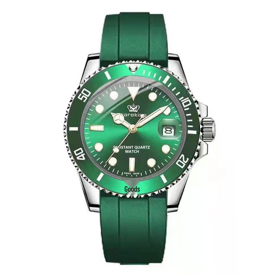Kaifeio Men s Waterproof Silicone Strap Watch with Luminous Display and Calendar
Kaifeio Men s Waterproof Silicone Strap Watch with Luminous Display and Calendar