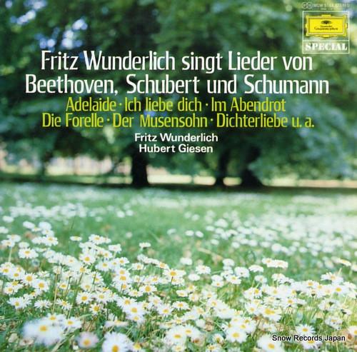 LP Record FRITZ WUNDERLICH HUBERT GIESEN Singt Lieder Von Beethoven Schuber MGW5168 DEUTSCHE GRAMM 1965 Japan Classical
LP Record FRITZ WUNDERLICH HUBERT GIESEN Singt Lieder Von Beethoven Schuber MGW5168 DEUTSCHE GRAMM 1965 Japan Classical