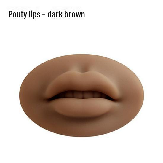 3D силиконовый блок для практики татуировки губ для начинающих pouty lips темно-коричневого
3D силиконовый блок для практики татуировки губ для начинающих pouty lips темно-коричневого