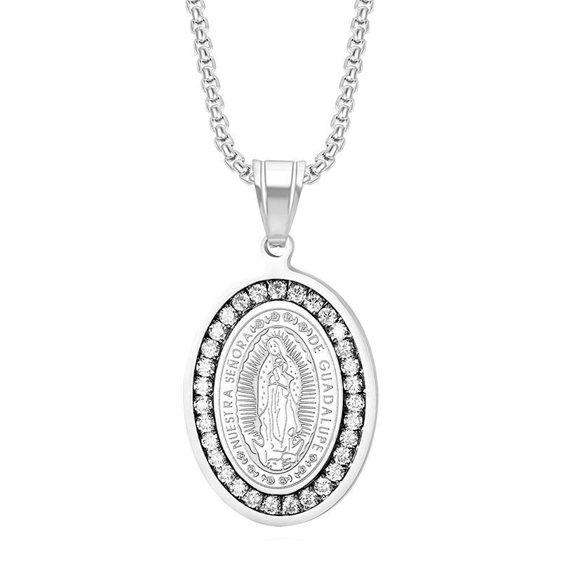 European and American Jewelry Gold-plated Zircon Pendant Necklace 2026 60CM
European and American Jewelry Gold-plated Zircon Pendant Necklace 2026 60CM