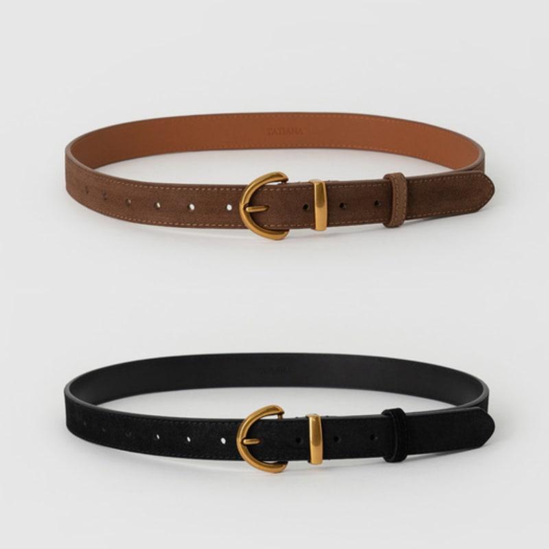 TATIANA BT8044 Half-moon antique buckle suede belt 28mm, 2 colors BLACK
TATIANA BT8044 Half-moon antique buckle suede belt 28mm, 2 colors BLACK