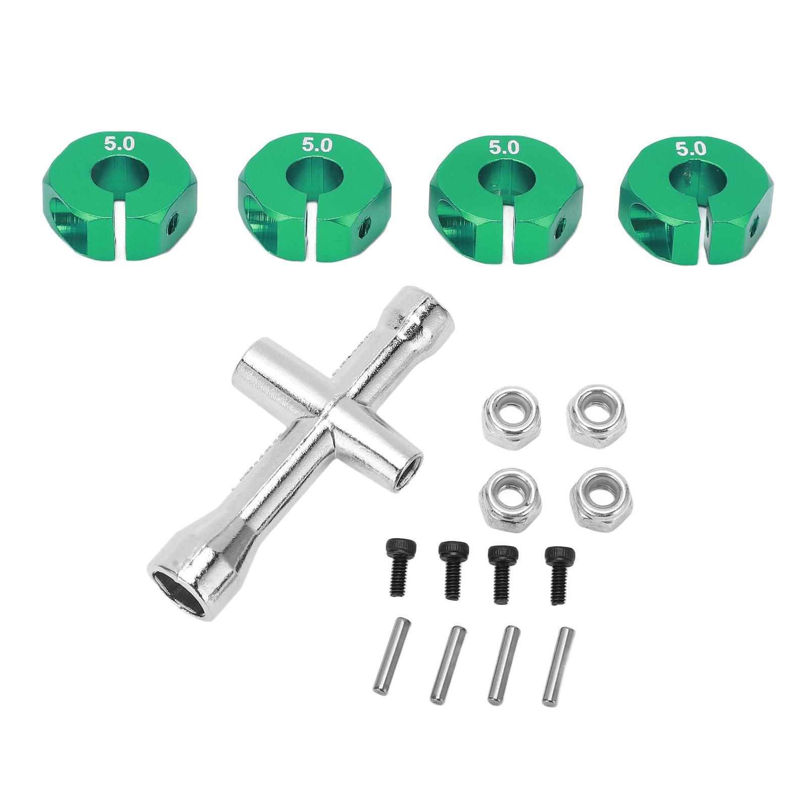 4Pcs 12mm Wheel Hex Drive Hub Adapter Combiner Coupler with Pins Screws RC Car Replacement Parts
4Pcs 12mm Wheel Hex Drive Hub Adapter Combiner Coupler with Pins Screws RC Car Replacement Parts