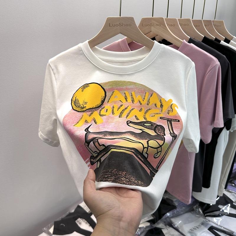 Women s Chic American Retro Slim Fit Short-Sleeve T-Shirt – Summer 2024 Sweet Girl Style Extra Large чорний
Women s Chic American Retro Slim Fit Short-Sleeve T-Shirt – Summer 2024 Sweet Girl Style Extra Large чорний