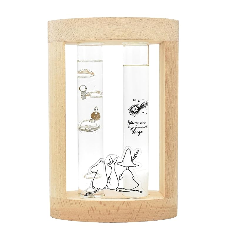 Chatani Industry Moomin Thermometer & Storm Glass Transparent (clear) H18.5×W12.5×D6cm 80th anniversary of novel publication FunScience 152-333251
Chatani Industry Moomin Thermometer & Storm Glass Transparent (clear) H18.5×W12.5×D6cm 80th anniversary of novel publication FunScience 152-333251