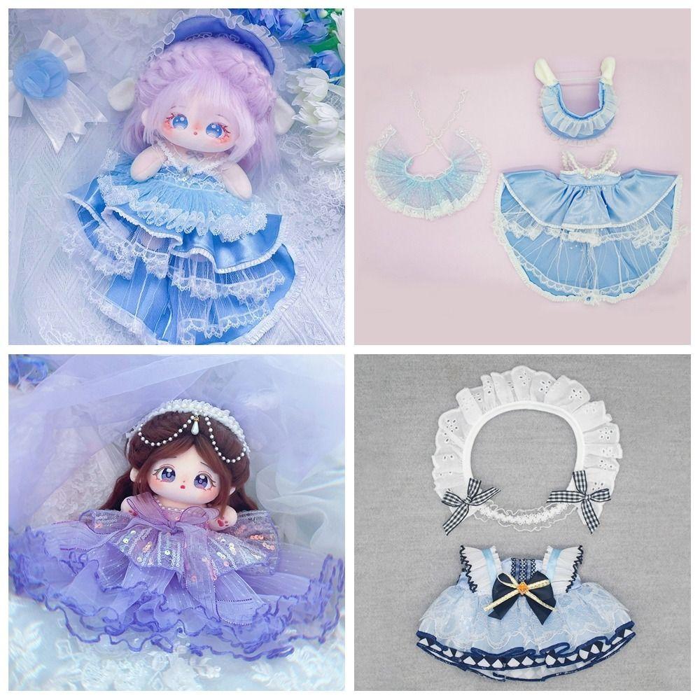 Blue Purple Doll Clothes 20CM Miniature Formal Attire Mini Ceremonial Dress Cotton Stuffed Doll фіолетовий
Blue Purple Doll Clothes 20CM Miniature Formal Attire Mini Ceremonial Dress Cotton Stuffed Doll фіолетовий
