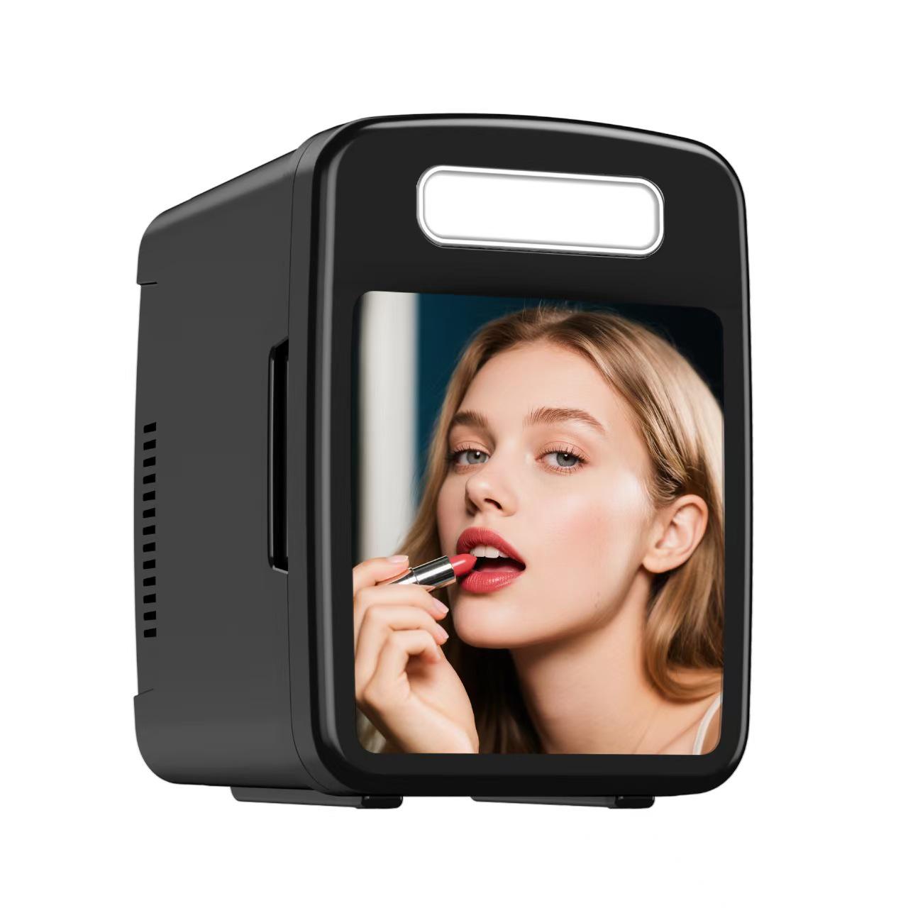 4L Portable Summer Car/Home Refrigerator with Makeup Mirror for Cooling Skincare & Drinks чёрный
4L Portable Summer Car/Home Refrigerator with Makeup Mirror for Cooling Skincare & Drinks чёрный