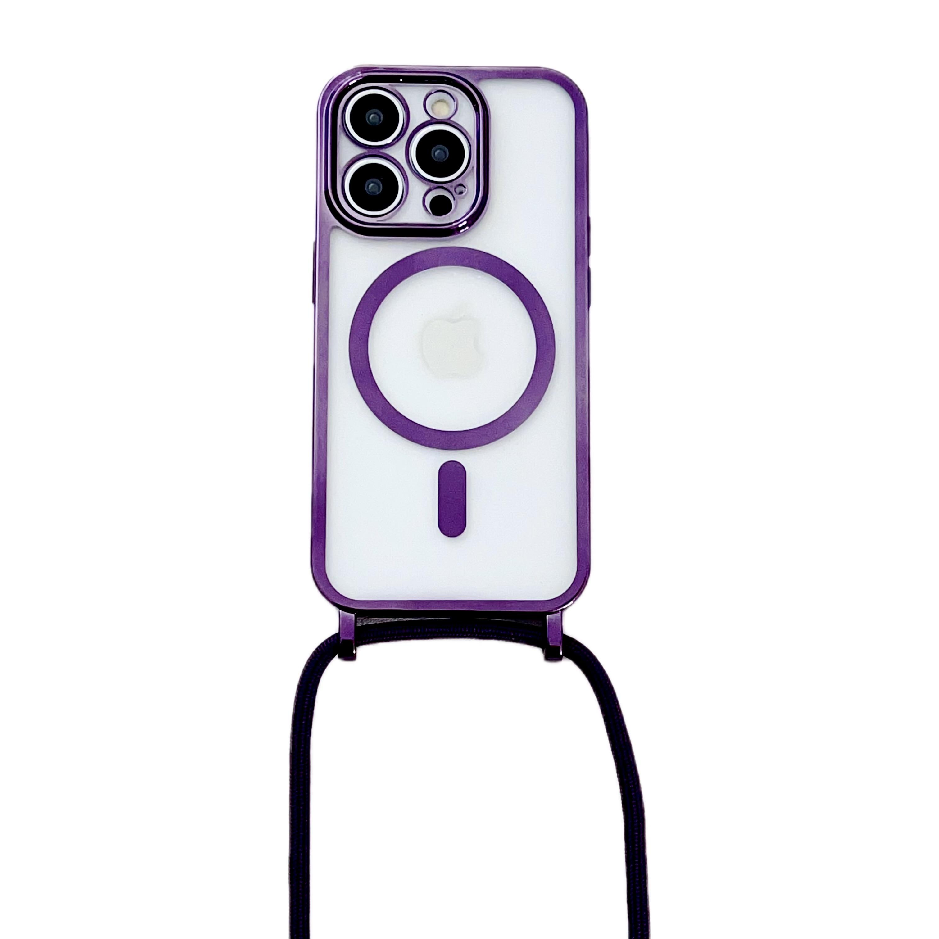 For iPhone 16 Pro Case Compatible with MagSafe Electroplating TPU Cellphone Protector with Long Lanyard A
For iPhone 16 Pro Case Compatible with MagSafe Electroplating TPU Cellphone Protector with Long Lanyard A