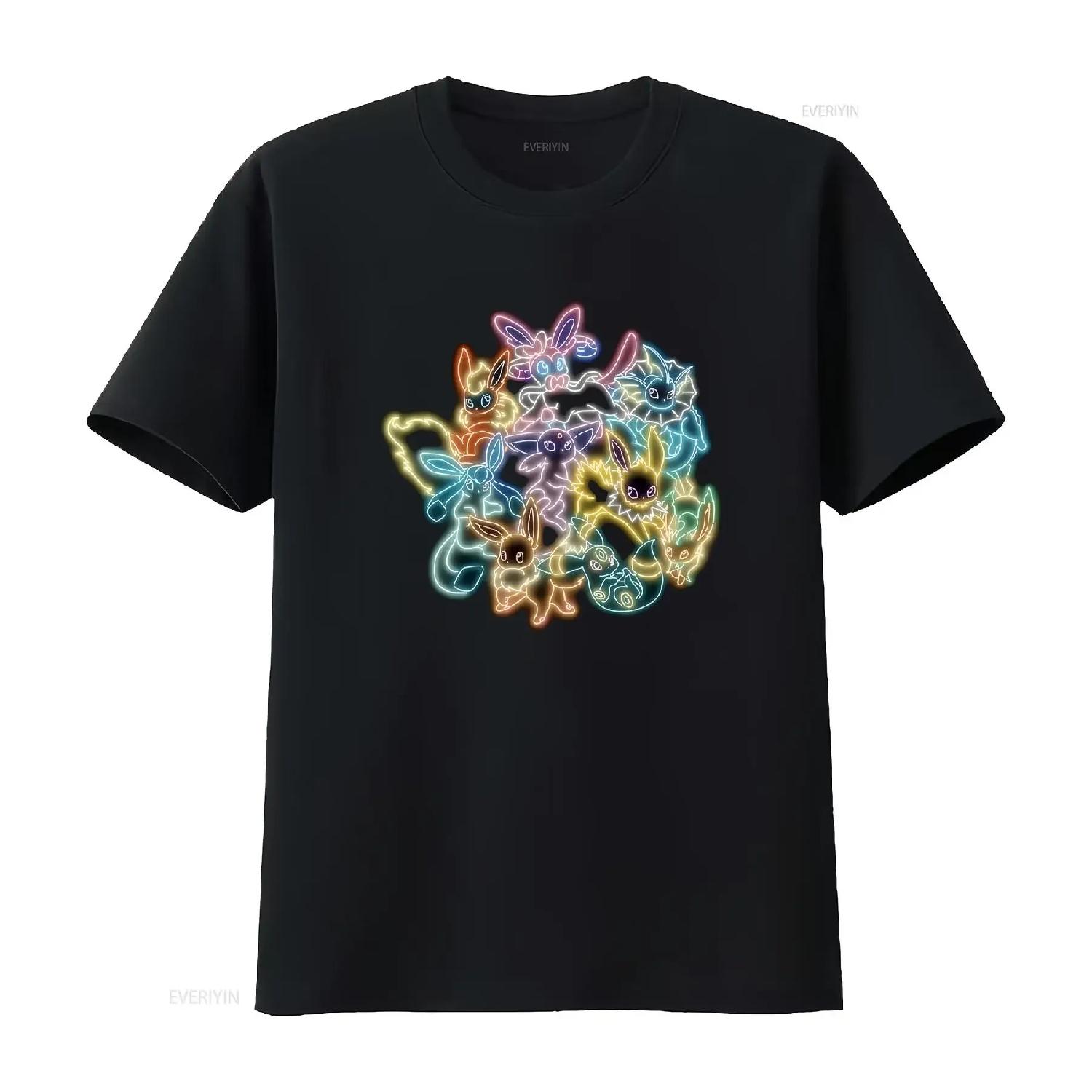 Neon Eeveelutions Cotton T Shirt vintage Washed homme Stylish Unisex Top For Everyday Wear fashion streetwear graphic Casual S чёрный
Neon Eeveelutions Cotton T Shirt vintage Washed homme Stylish Unisex Top For Everyday Wear fashion streetwear graphic Casual S чёрный