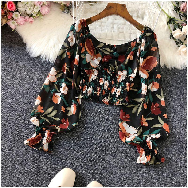 Женская шифоновая рубашка с цветочным принтом 2025 весна рукава-буфы приталенный топ в западном стиле супер фея с широкими брюками красивая маленькая рубашка Black M
Женская шифоновая рубашка с цветочным принтом 2025 весна рукава-буфы приталенный топ в западном стиле супер фея с широкими брюками красивая маленькая рубашка Black M