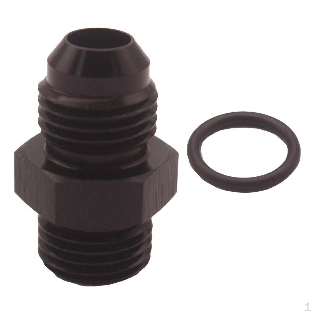 6AN to 6 ORB Adapter AN Fitting 6061- Aluminum
6AN to 6 ORB Adapter AN Fitting 6061- Aluminum