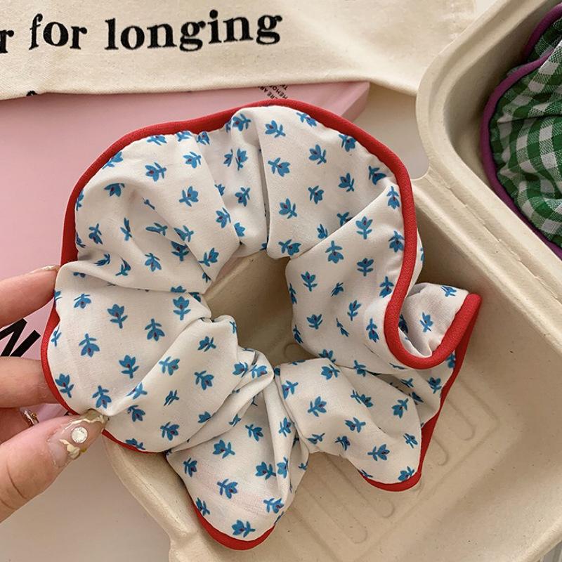 Trendy Floral Plaid Large Scrunchies Sunny Fresh Hair Accessories Cotton White Green Hair Ties Ropes Young Girl Student Headwear
Trendy Floral Plaid Large Scrunchies Sunny Fresh Hair Accessories Cotton White Green Hair Ties Ropes Young Girl Student Headwear