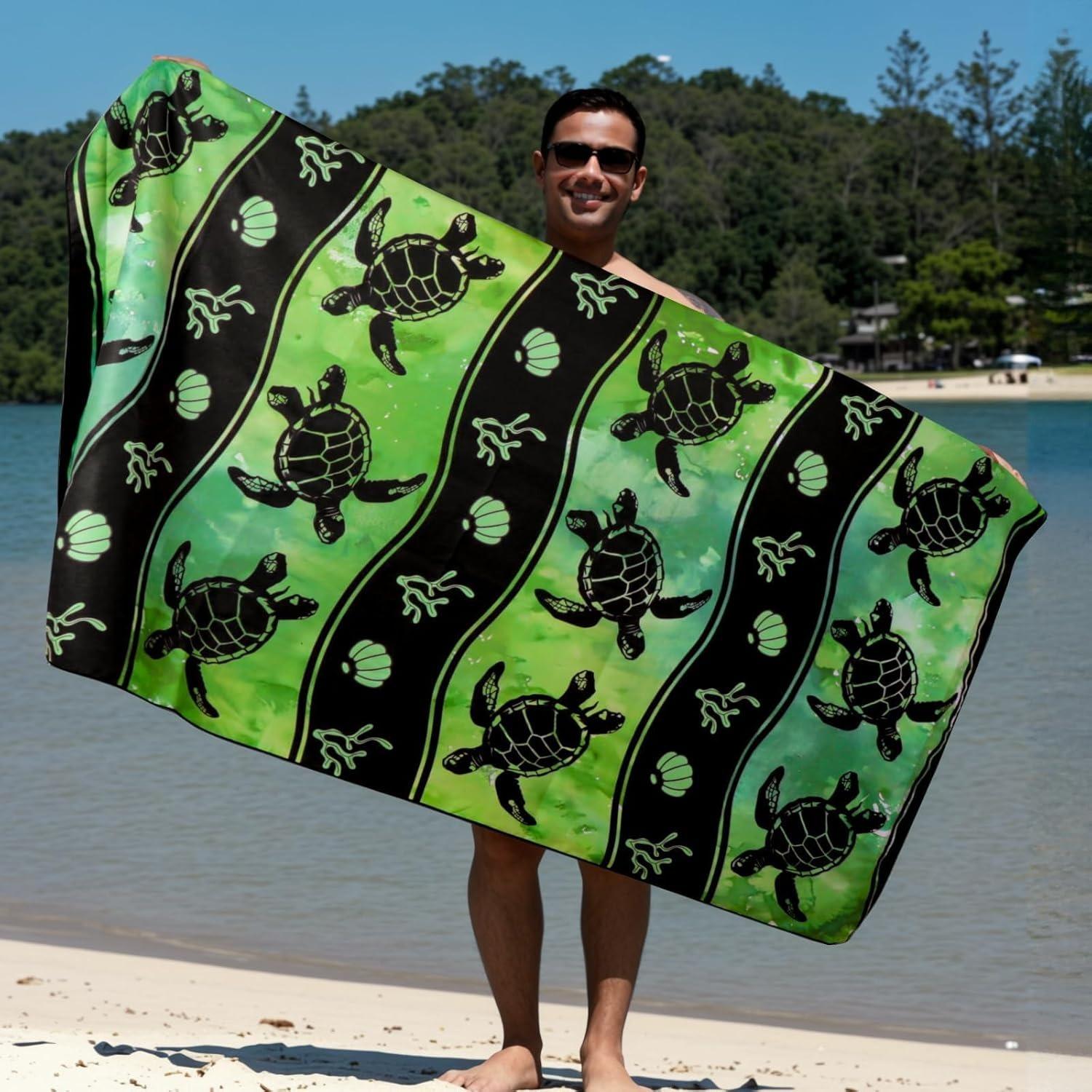 Turtles pattern Beach Towel for Family stuff friend Gifts Towel Quick-Dry Towel For Bath Yoga Tourism Beach GYM Camping Swimming W30*H60(CM)
Turtles pattern Beach Towel for Family stuff friend Gifts Towel Quick-Dry Towel For Bath Yoga Tourism Beach GYM Camping Swimming W30*H60(CM)