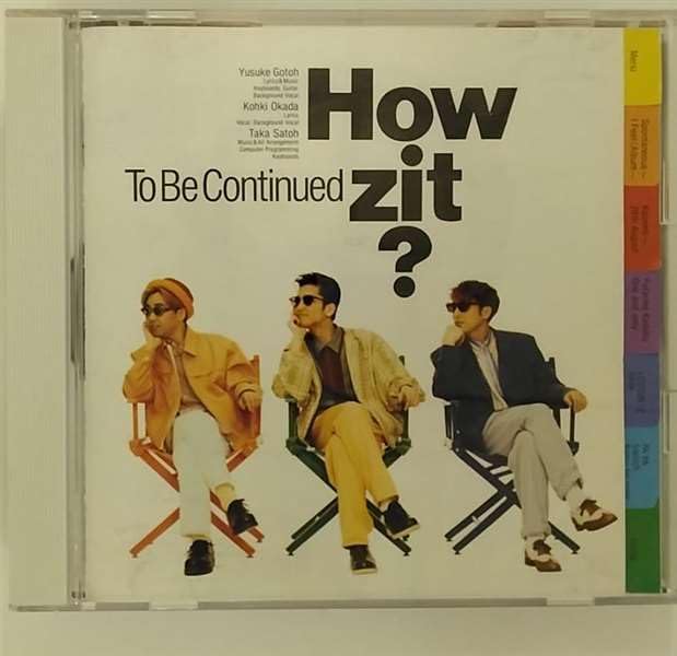 CD TO BE CONTINUED How Zit SRCL2432 Sony 1992 Japan Pop Used
CD TO BE CONTINUED How Zit SRCL2432 Sony 1992 Japan Pop Used