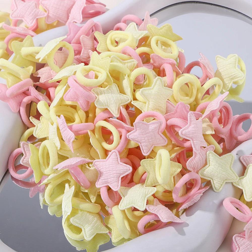 30Pcs/lot Mini Cute Hair Rubber Band for Kids Girls Five Star Elastic Head Rope Girls Lovely Headwear Hair Accessories Gifts
30Pcs/lot Mini Cute Hair Rubber Band for Kids Girls Five Star Elastic Head Rope Girls Lovely Headwear Hair Accessories Gifts