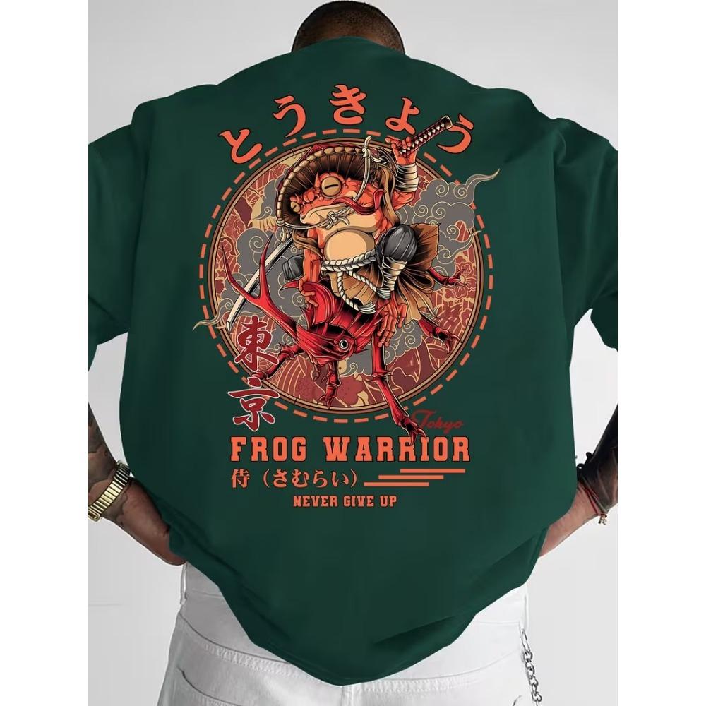 Summer Men s 3D Printed Frog Warrior Japanese Pattern T-Shirt - Street Fashion Suitable for Casual Sports and Daily Wear 6XL
Summer Men s 3D Printed Frog Warrior Japanese Pattern T-Shirt - Street Fashion Suitable for Casual Sports and Daily Wear 6XL