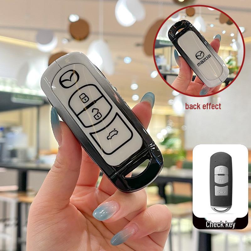 Чохол для ключа автомобіля Mazda для CX-4, CX-5, Angkesaila 3, Atez 6, Ruiyi 7, CX-9 Оболонка з пряжкою
Чохол для ключа автомобіля Mazda для CX-4, CX-5, Angkesaila 3, Atez 6, Ruiyi 7, CX-9 Оболонка з пряжкою