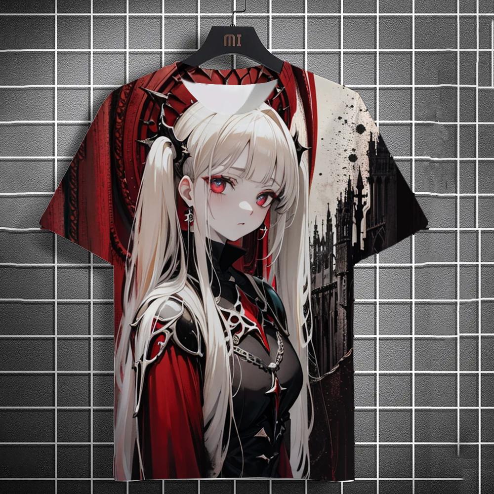 Летняя новая мужская повседневная футболка с коротким рукавом на Хэллоуин, вампир, аниме-девушка, удобная дышащая футболка с принтом в стиле ретро с коротким рукавом 2XL
Летняя новая мужская повседневная футболка с коротким рукавом на Хэллоуин, вампир, аниме-девушка, удобная дышащая футболка с принтом в стиле ретро с коротким рукавом 2XL