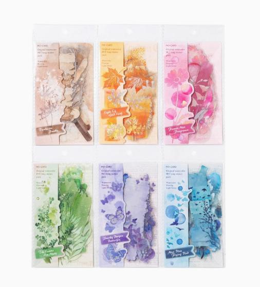6packs/1lot Kawaii Scrapbook Sticker Watercolor Flowing Light Scrapbooking Supplies Planner Decorative Stationery Sticker
6packs/1lot Kawaii Scrapbook Sticker Watercolor Flowing Light Scrapbooking Supplies Planner Decorative Stationery Sticker