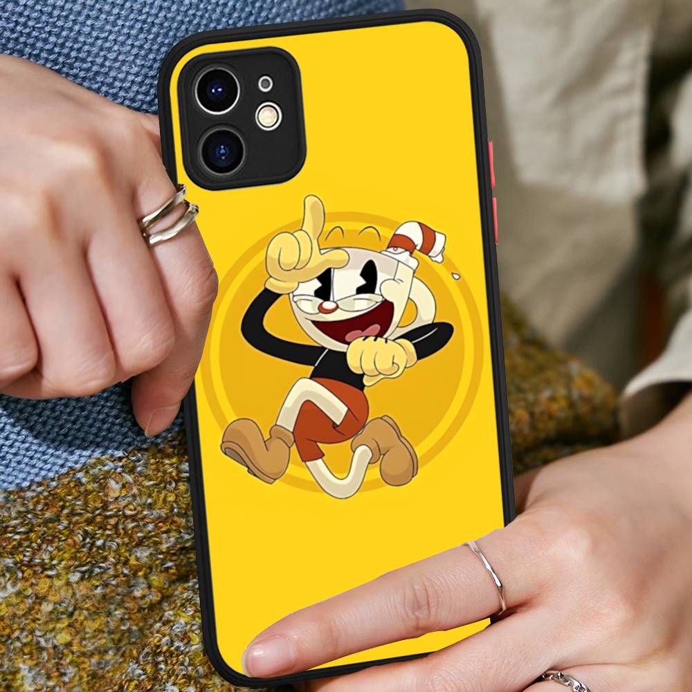 Comedy Animation C-Cuphead Cartoon For IPhone 16 15 14 13 12 11 Pro Max X XS MAX Plus Translucent Black Phone Cover iphone 12 pro
Comedy Animation C-Cuphead Cartoon For IPhone 16 15 14 13 12 11 Pro Max X XS MAX Plus Translucent Black Phone Cover iphone 12 pro