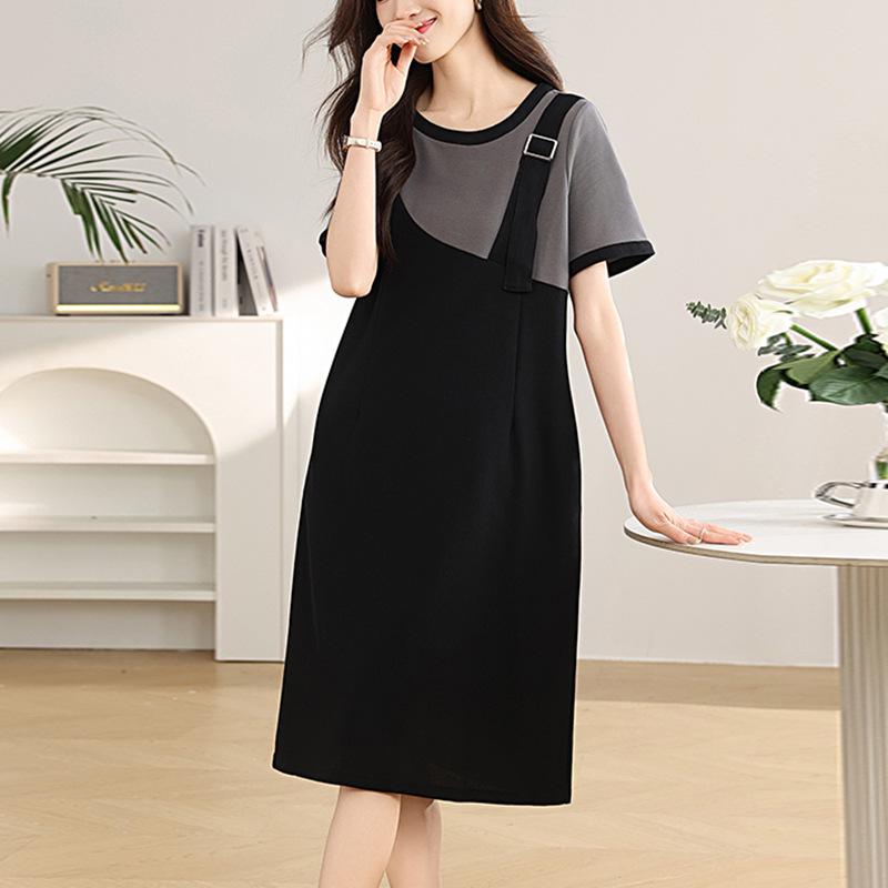 Women s Summer Thin Style Two-Piece Faux Dress 2025 - Casual, Trendy Cover-Belly Design for Moms XXL (recommended for 145-160 jin) серый
Women s Summer Thin Style Two-Piece Faux Dress 2025 - Casual, Trendy Cover-Belly Design for Moms XXL (recommended for 145-160 jin) серый