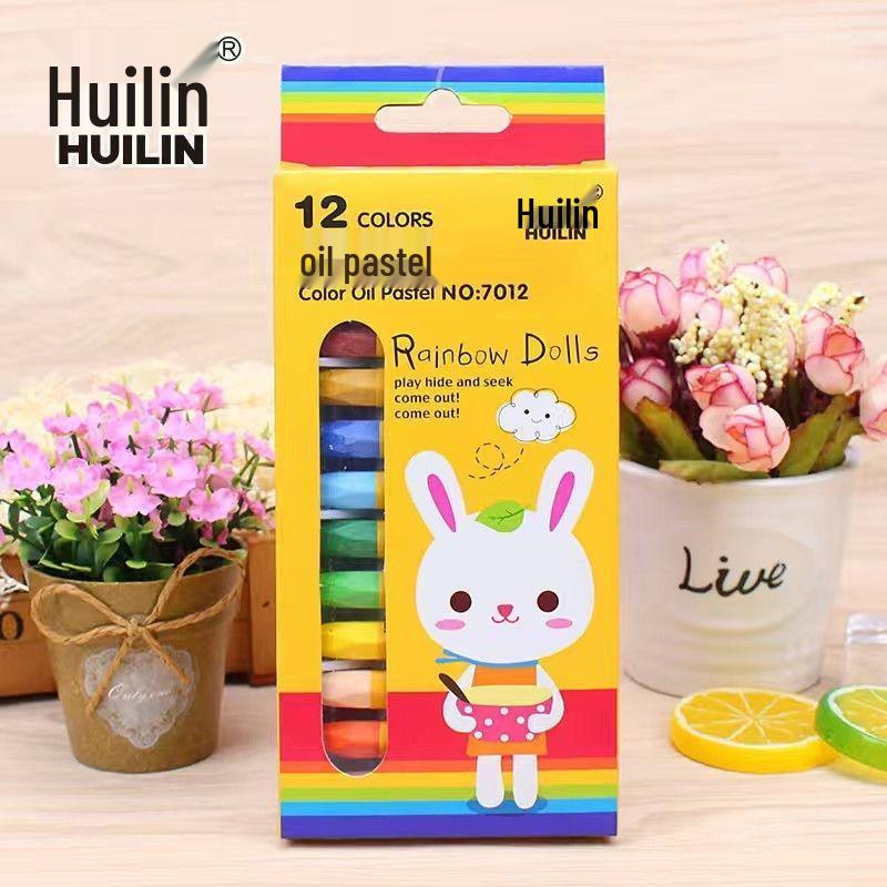 12-Color Oil Pastels Set: Non-Messy Crayons for Kids Painting & Doodling
12-Color Oil Pastels Set: Non-Messy Crayons for Kids Painting & Doodling
