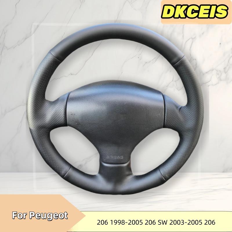 Car Steering Wheel Cover Faux Breathable Leather For Peugeot 206 1998-2005 206 SW 2003-2005 206 Steering Wheel Braiding Cover Gray Thread
Car Steering Wheel Cover Faux Breathable Leather For Peugeot 206 1998-2005 206 SW 2003-2005 206 Steering Wheel Braiding Cover Gray Thread